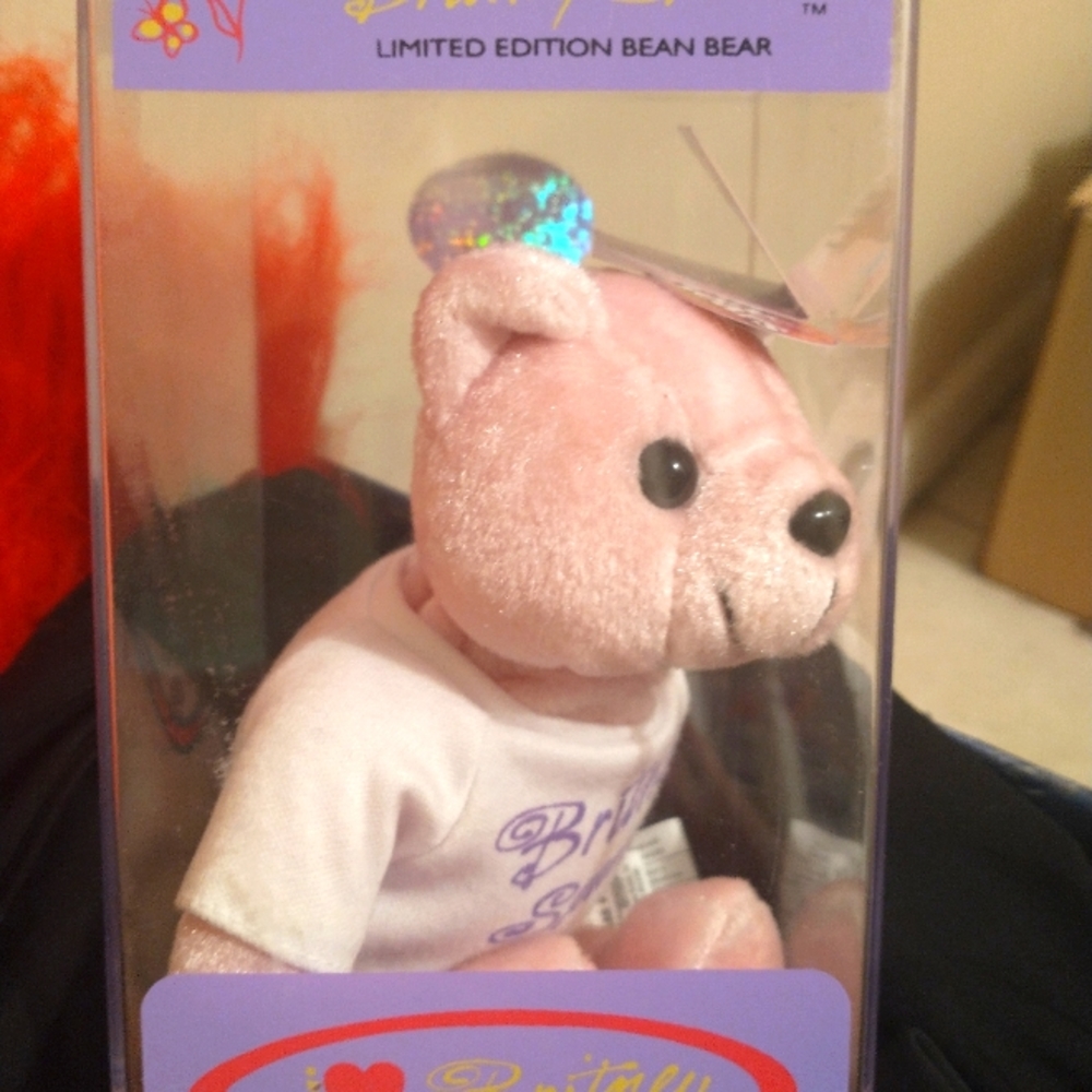 Brittany Spears Rare Bear #17063 out of 25000 1999